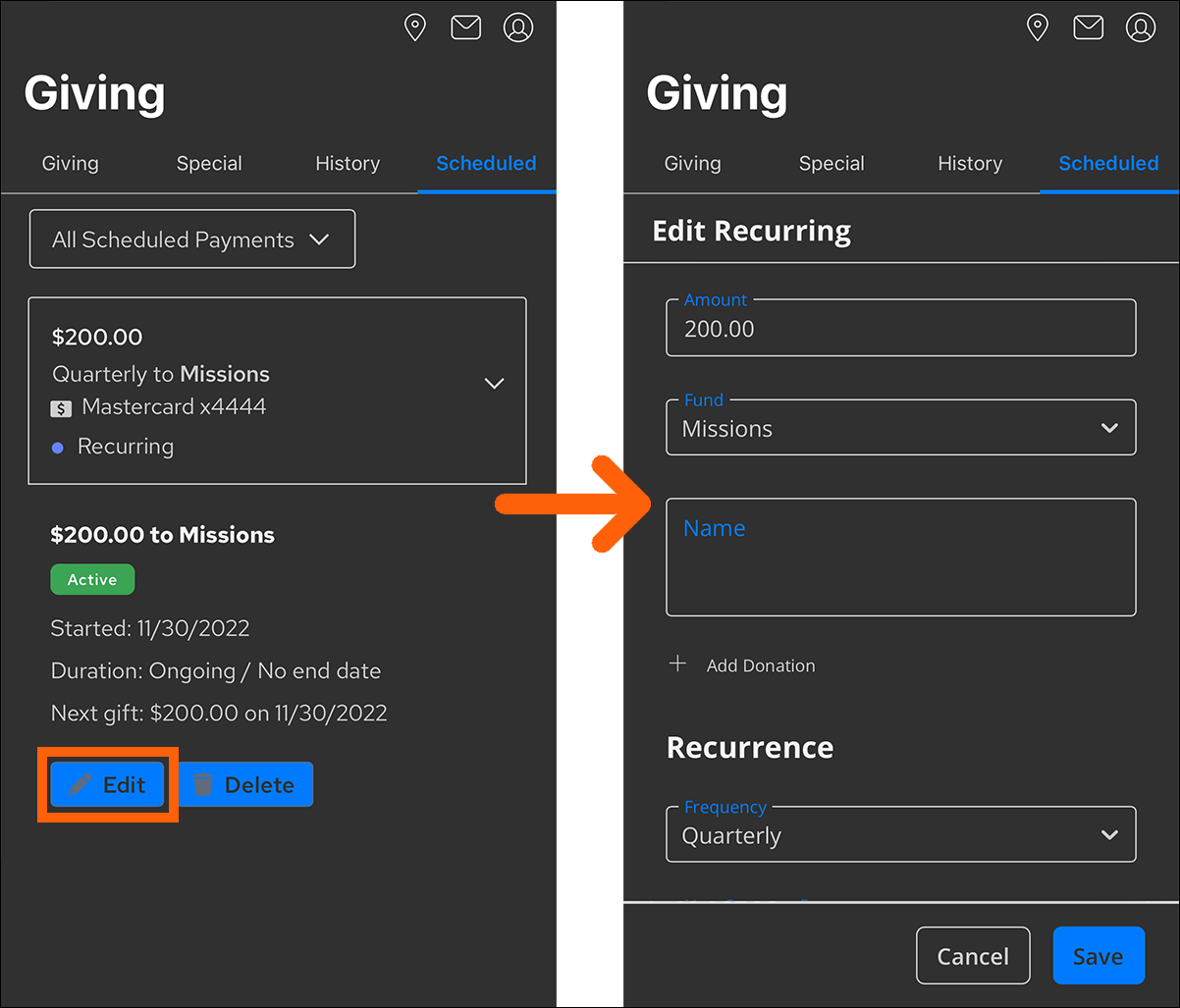 Scheduled-Gifts-Tab-Edit-Recurring-with-Markup.png