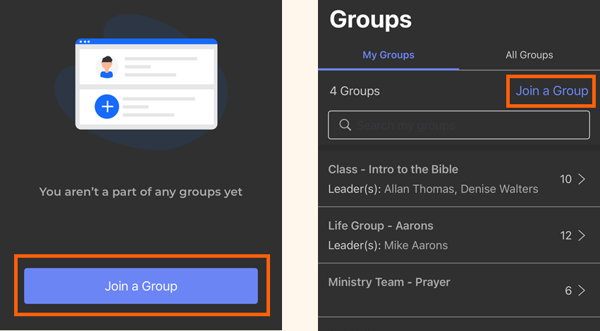 Mobile App Groups Module Group Finder Join a Group Button.PNG